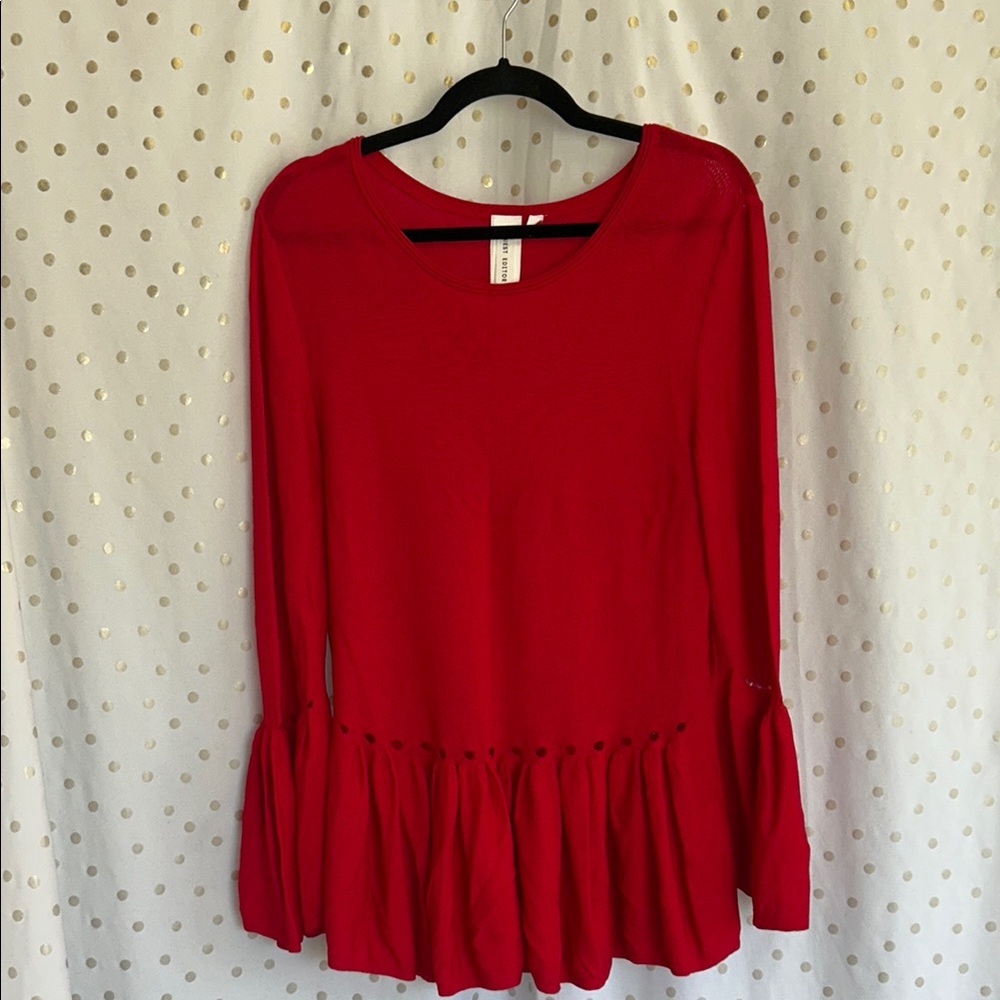 Chic Scarlet Women's Blouse